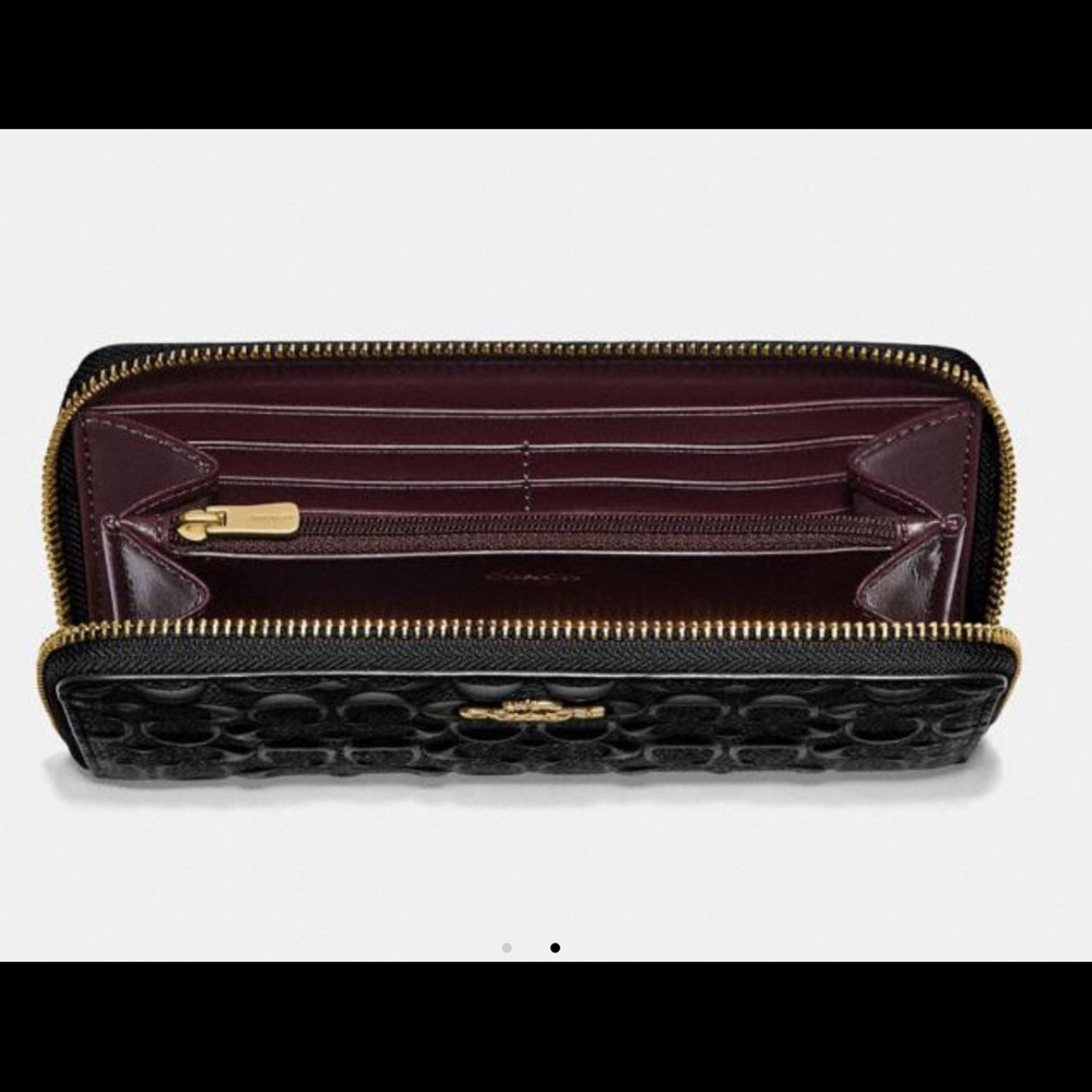 COACH Zip Wallet - Picture 2 of 6